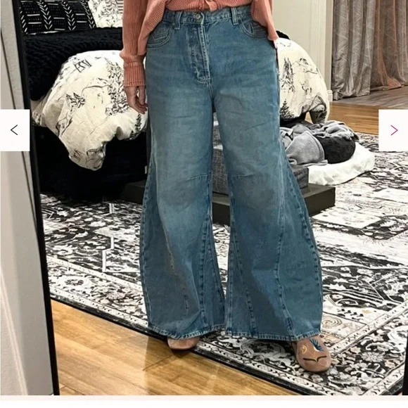 We The Free Eden High Slouchy Flare Jean - Picture 4 of 11